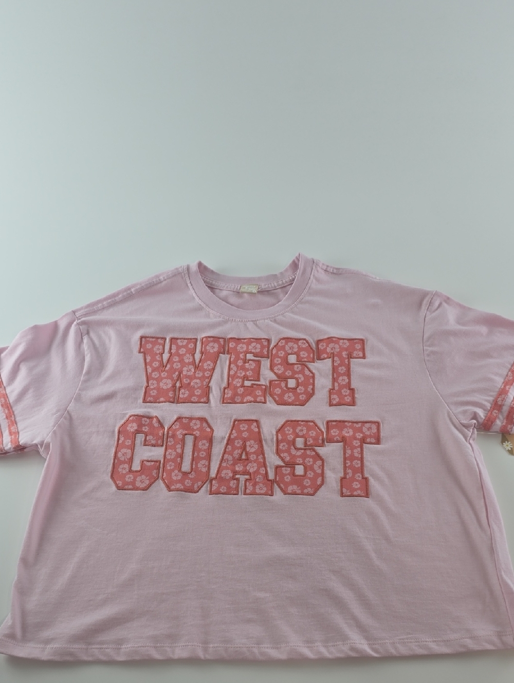West Coast Pink Short Sleeve Tee